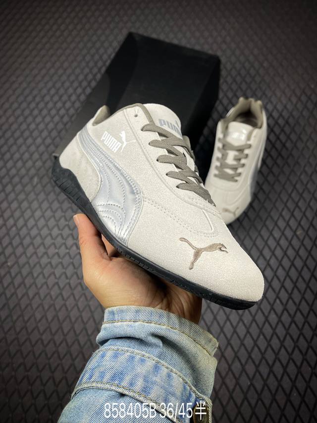 B This is a cost-effective version of the Puma Speedcat Og, a versatile retro sp