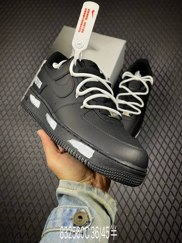 C Factory Grade Nike Air Force 1'07 Original last and cardboard construction, au