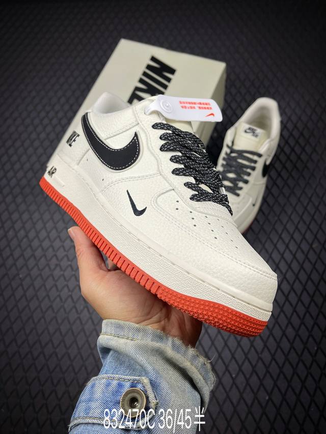 C Factory Grade Nike Air Force 1 '07 Low-Top Versatile Casual Sports Shoes. Soft