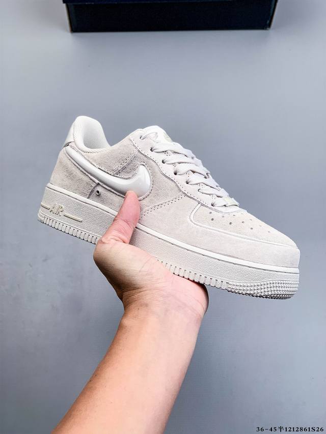Company Grade! Nike Air Force 1 Low, Classic and Versatile Casual Sneakers, 1212
