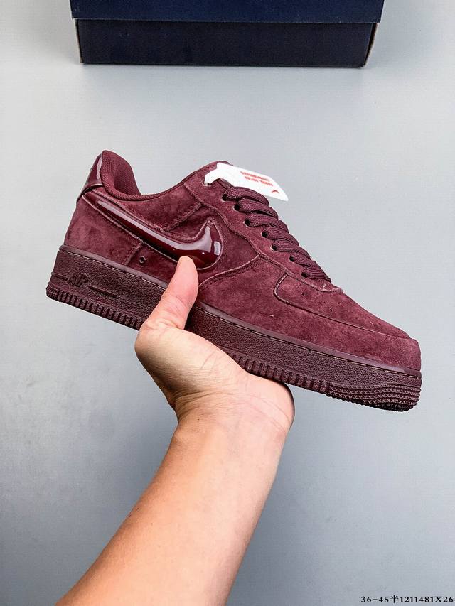 Company Grade! Nike Air Force 1 Low, Classic Versatile Casual Sneakers, 1211481X