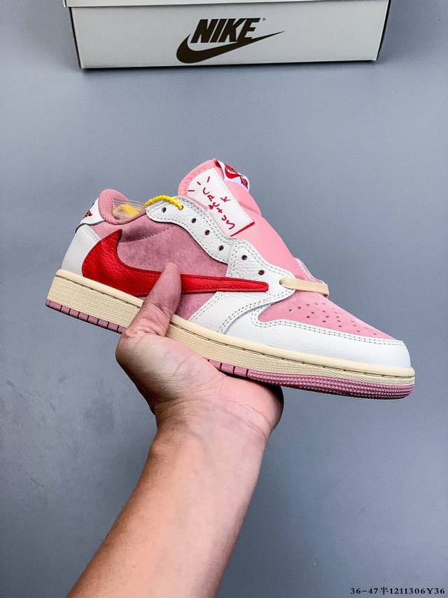 Nike Air Jordan 1 Low (AJ1) - A low-top trendy casual sneakers. Perfectly craft