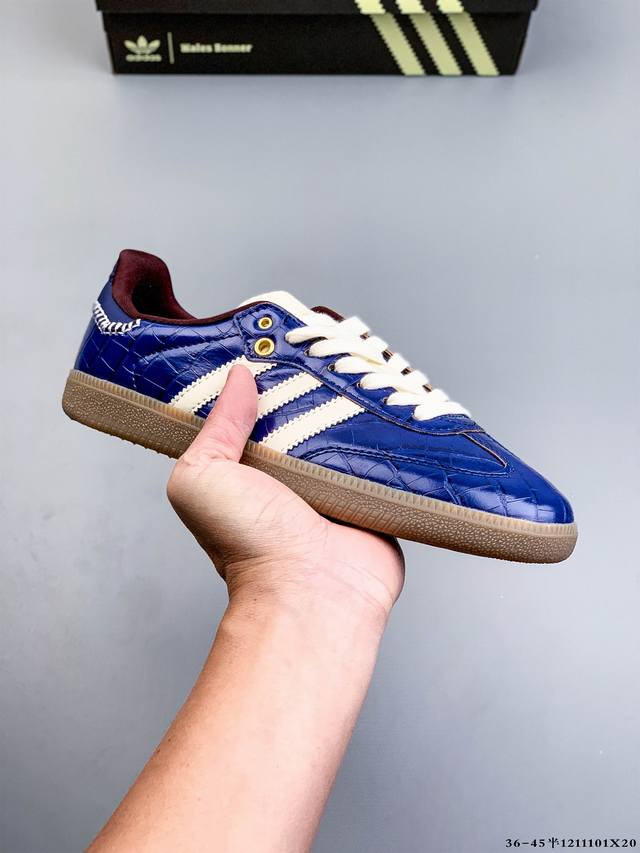 Authentic label with two layers! Adidas Samba Og classic versatile casual German
