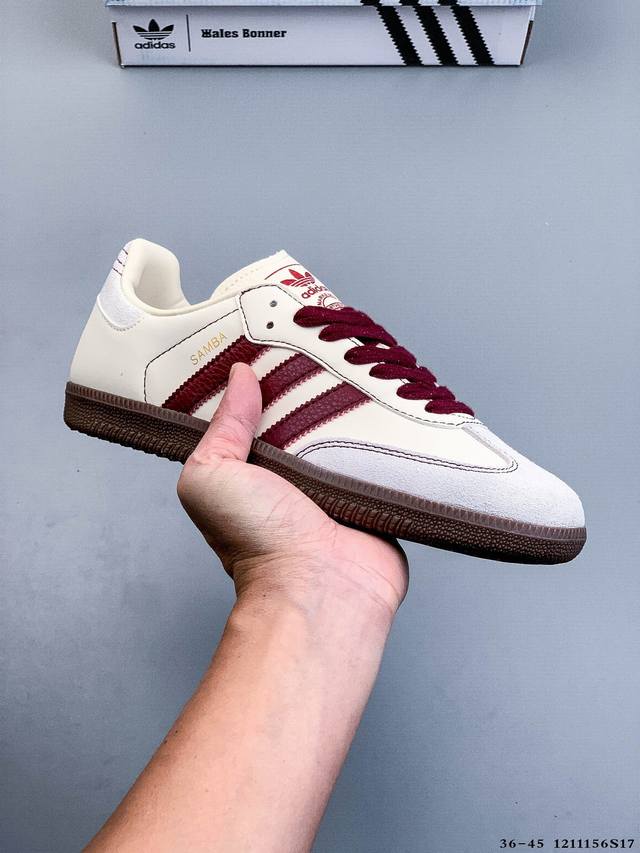 Authentic label on second-layer! Adidas Samba Og classic versatile casual German