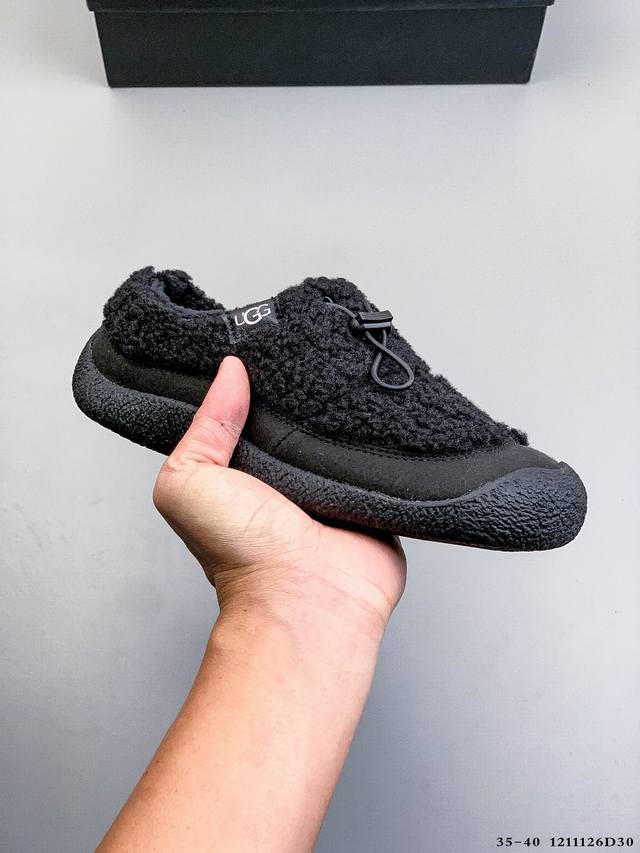 Ugg 2025 New Style Slip-on Soft-soled Warm Cotton Shoes Casual Furry Loafers 121