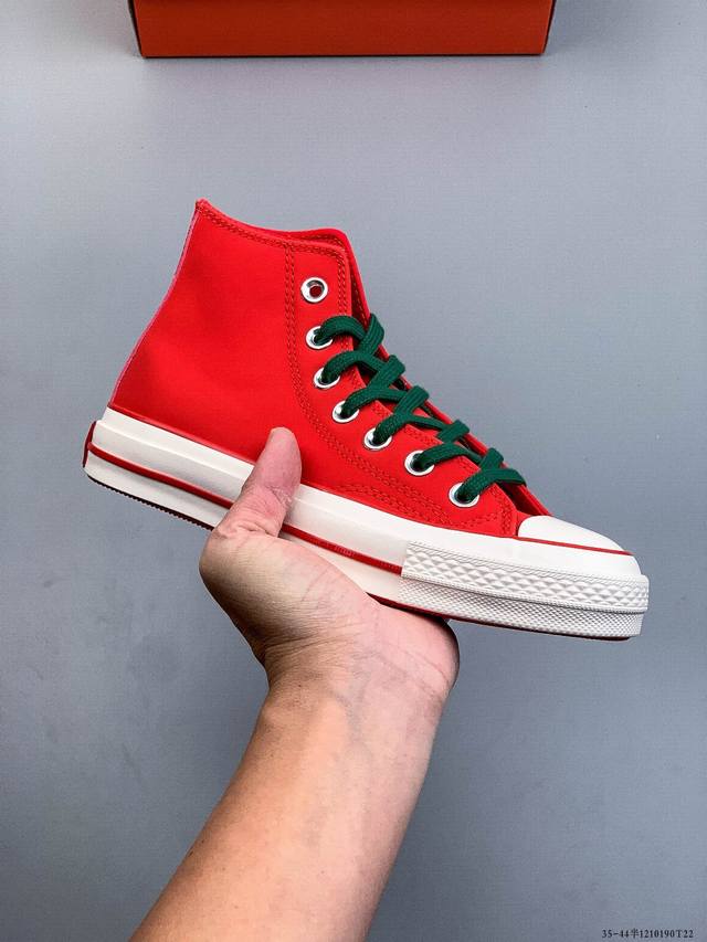 Company Grade! Converse All Star Platform High-Top Casual Canvas Shoes 1210190T2