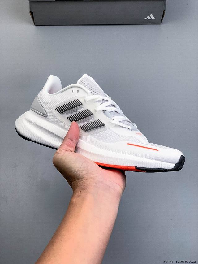 Adidas PureBoost 22 W Cushioned Sports Casual Lightweight Breathable Running Sho