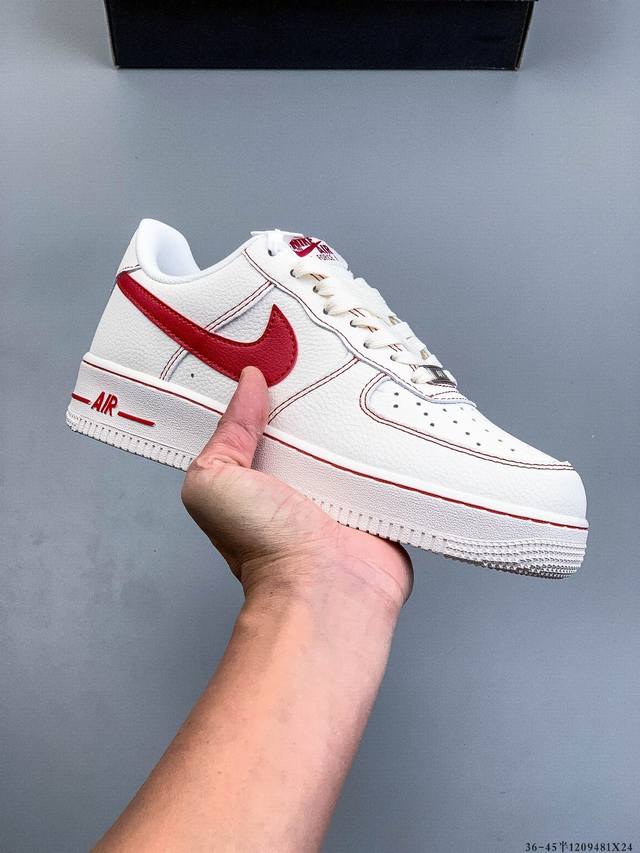 Authentic label on second-layer! Nike Air Force 1 Low, classic and versatile cas