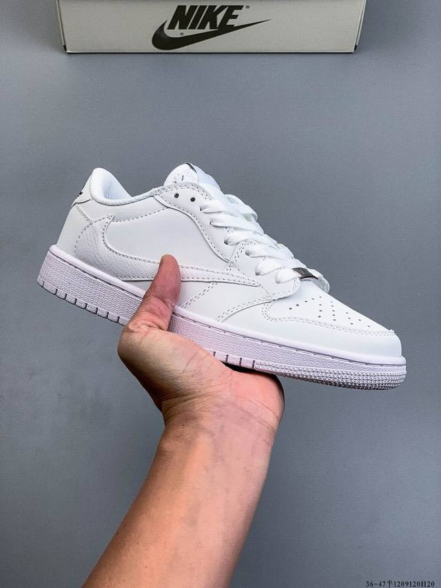 Authentic label on second-layer! Nike Air Jordan Low 1 Classic Casual Shoes 1209