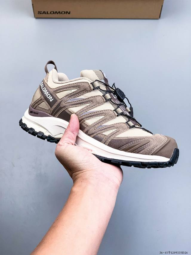 Salomon Xa pro 3D Adv Outdoor Trail Running Shoes. The upper features Sensifit