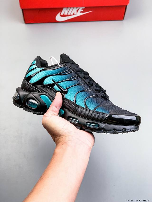 Nike Air Max Plus Classic Cushioning Durable Breathable Versatile Casual Runnin