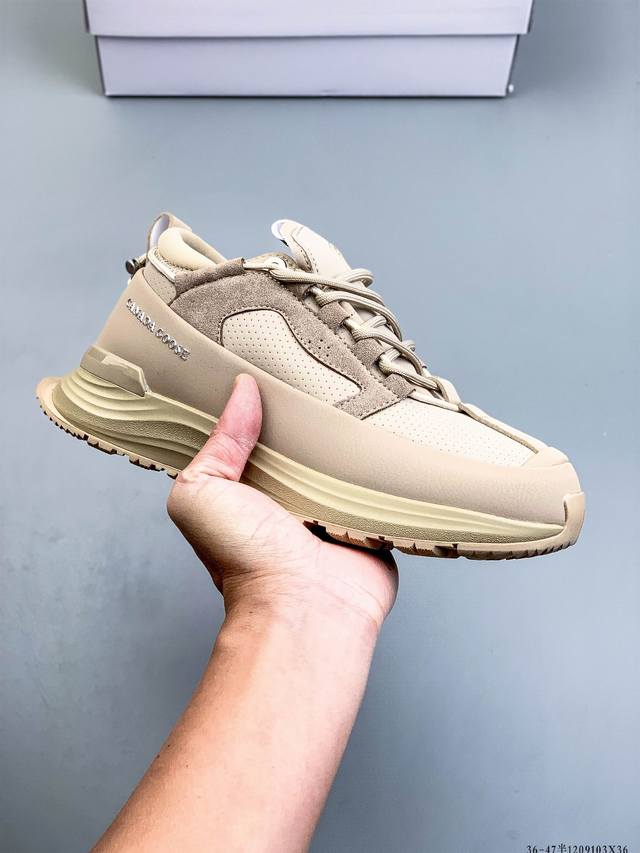 Company Grade Canada Goose Glacier Trail Round Toe Lace-up Low-top Casual Shoes