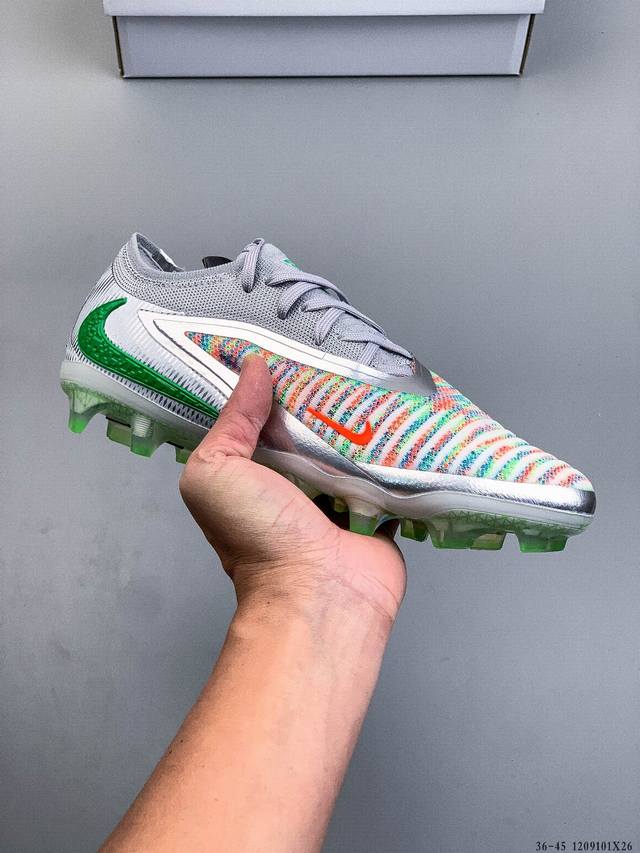 Company Grade Nike Phantom 6 Low Elite Ag Comfortable, Durable, and Slip-Resist