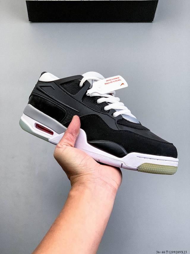 Air Jordan AJ4 RM Remastered Low-Top Retro Basketball Shoes - First Look! This s