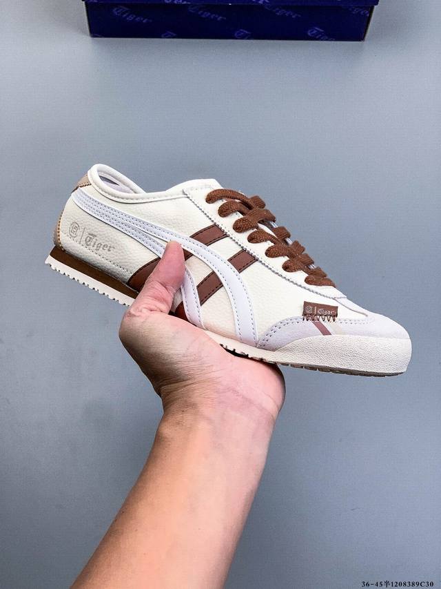 ASICS Onitsuka Tiger Mexico 66 Driving Comfortable Non-slip Wear-resistant Low-