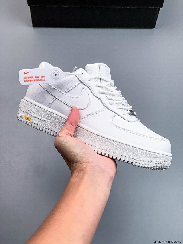 Authentic label on second-layer! Nike Air Force 1 Low, classic and versatile cas