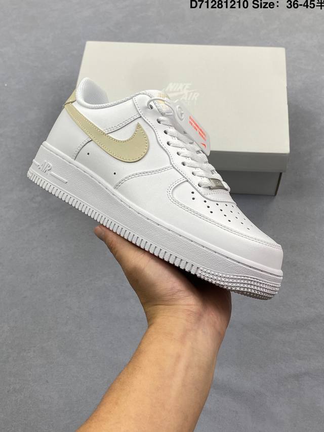 Authentic Nike Air Force 1 "07" Low-top Versatile Casual Sports Sneakers. Soft,