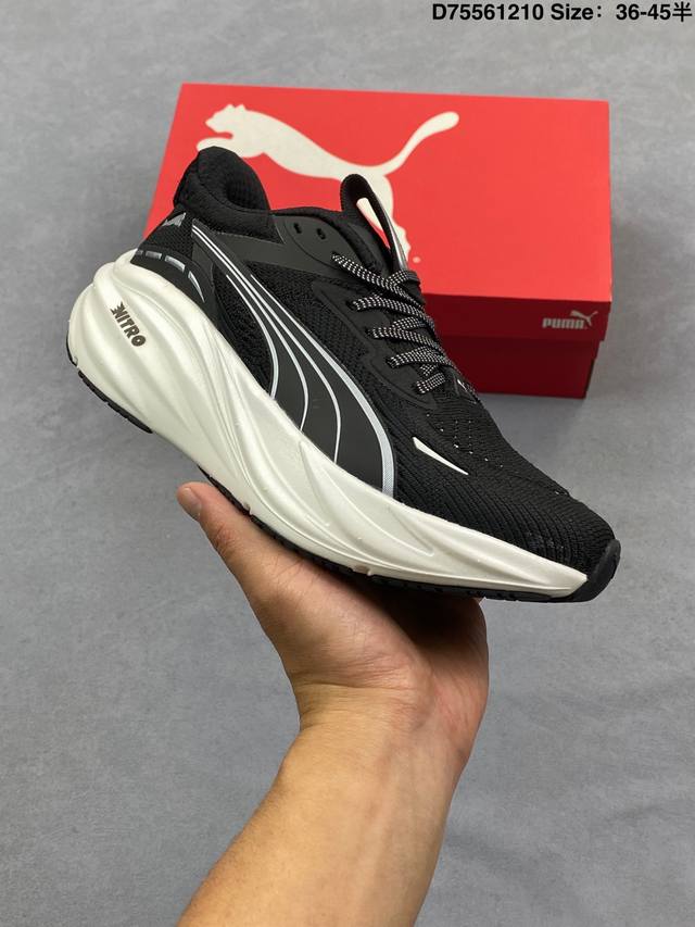 Puma Magnify Nitro 3 Comfortable and Versatile Classic Low-Top Running Shoes. Th