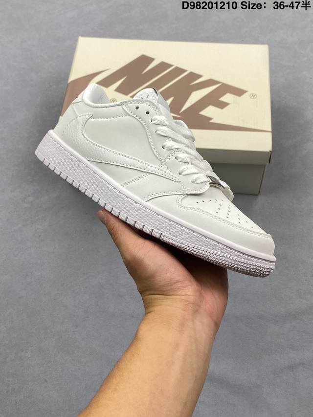 Aj1 Travis Scott X Air Jordan 1 "Reverse Mocha" Aj1 Jordan 1 Ts Lightning Collab