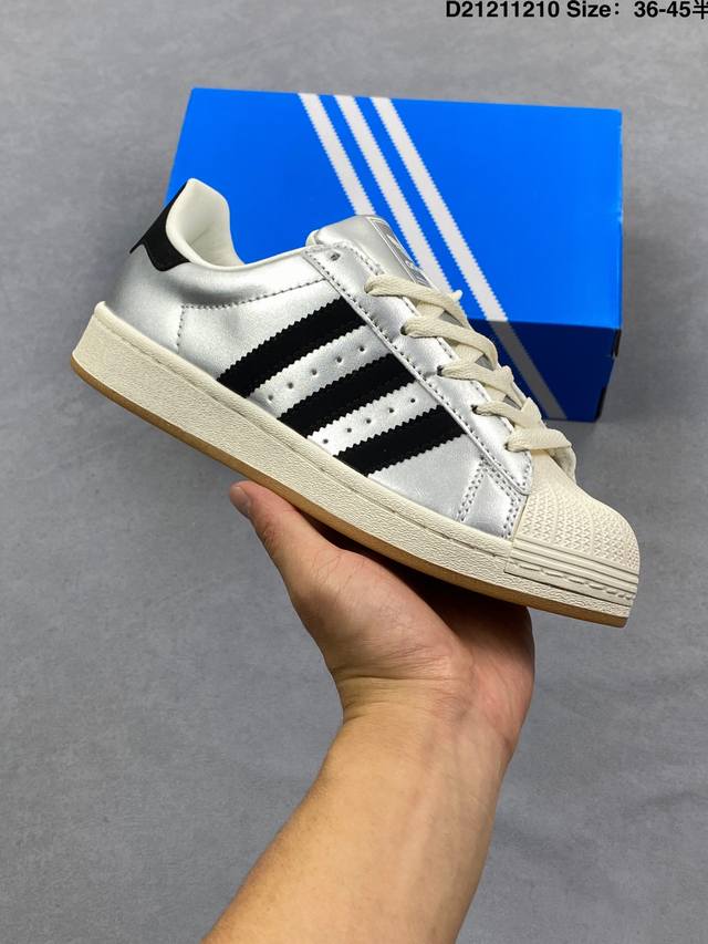 Adidas Superstar 2025 New Shoes, Classic Shell Toe Series, New Casual Sneakers,