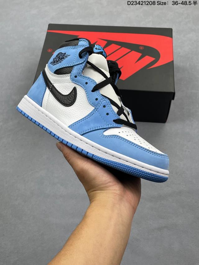 Nike Air Jordan 1 Retro High Og "Black White" AJ1 Michael Jordan High-Top Class