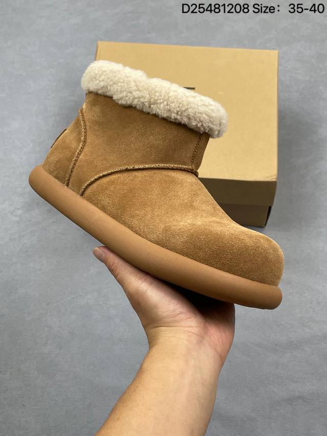 Ugg Versatile Item Ugg Autumn/Winter Sheepskin Snow Boots The entire shoe uses t