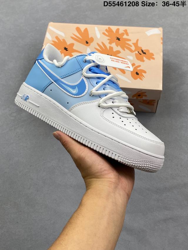 Nike Air Force 1 '07 ( ) Authentic low-top Air Force silhouette crafted from or