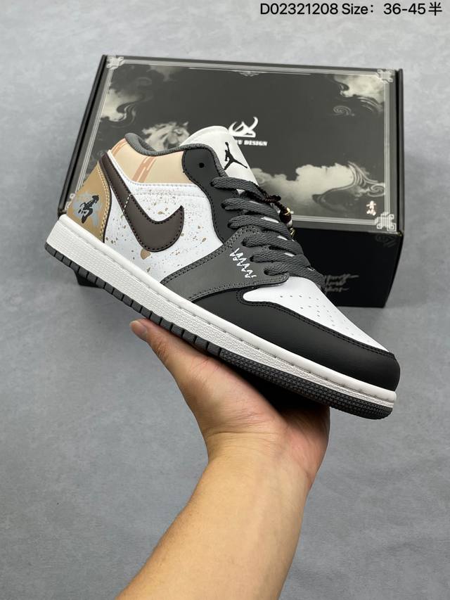 Nike Air Jordan 1 Low AJ1 Low-top Casual Sneakers, synchronized with official c
