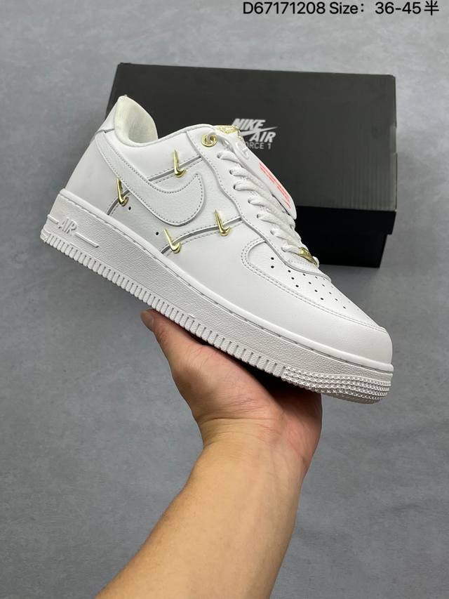 Nike Air Force 1 '07 ( ) Authentic low-top Air Force silhouette made with origi