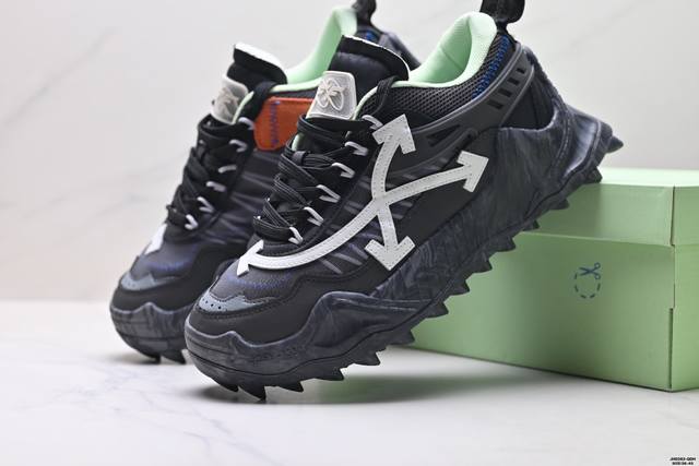 Company-level Off-the-beaten-path trendy Ow dad shoes White Odsy Arrow height-i