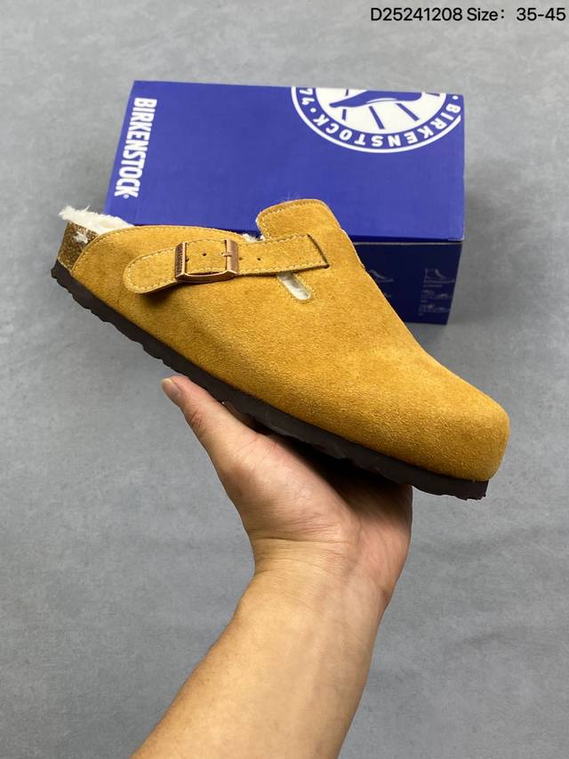 Fleece Lined: Birkenstock Boston Vl, a century-old German footwear brand. Birke