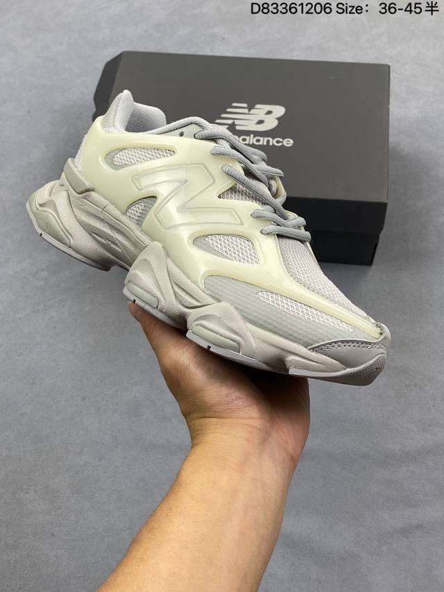 Company Grade New Balance 9060 Series Retro Casual Sports Running Shoes. The up