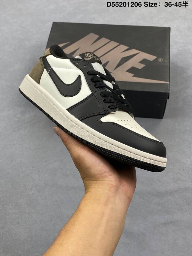Air Jordan 1 Low Og Mocha (Black/White/Brown) This Air Jordan 1 Low Og Mocha ba