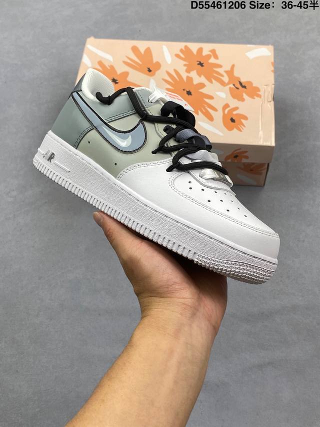 Nike Air Force 1 '07 Low-top Versatile Casual Sneakers. Soft, responsive cushio
