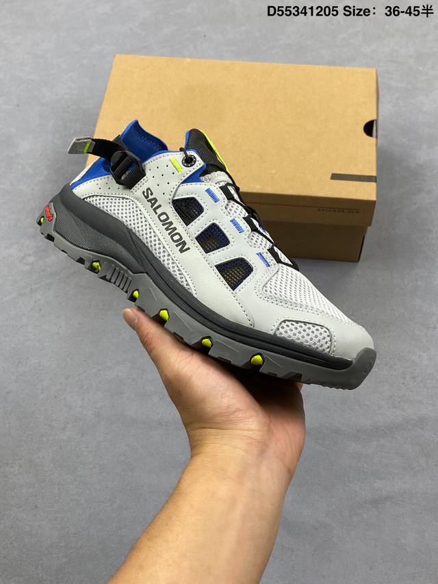 Company Grade Salomon Techamphibian 5 Round Toe Comfortable Breathable Quick-Dr