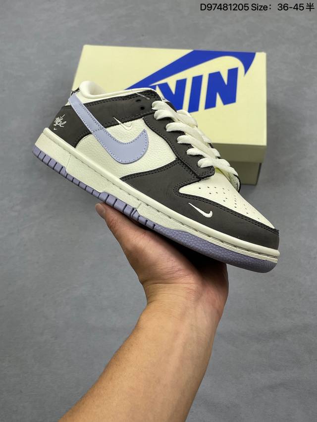 Company-grade Nike Dunk Low Retro 'DIY High-end Custom' Nike Low-top Casual Spor