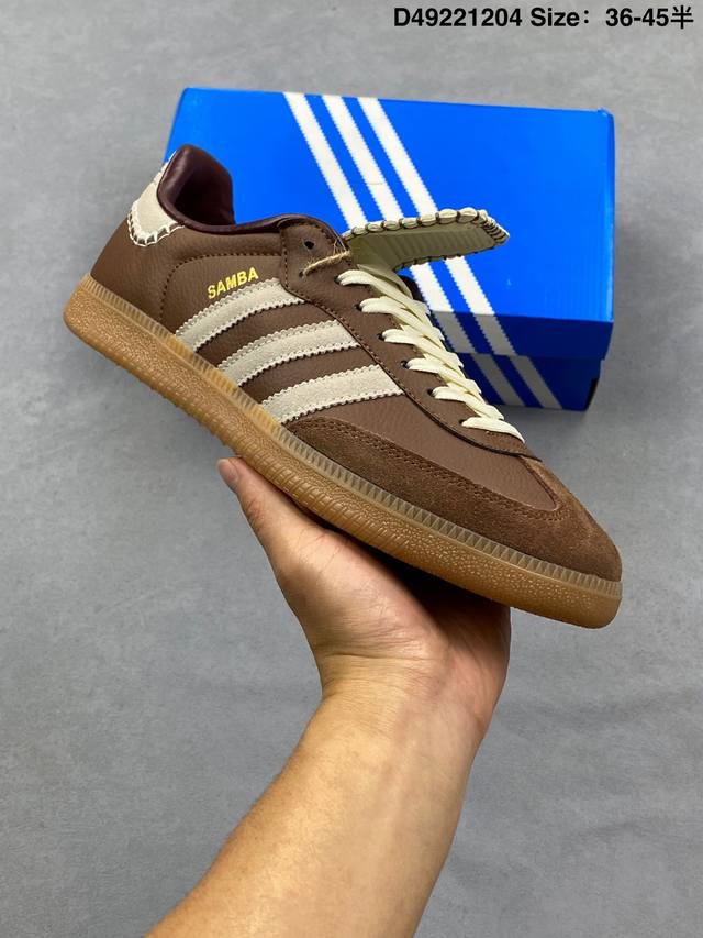 Adidas Originals Samba Lt W Long Tongues Low-top Casual Sneakers with Large Tong