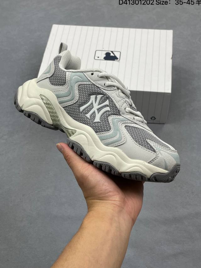 Company Grade Mlb Retro Lightweight Casual Shoes Men's and Women's Shoes 2025 W