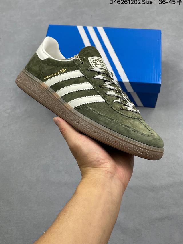 Factory Grade Adidas Handball Spezial Classic Retro Casual Sneakers. The entire