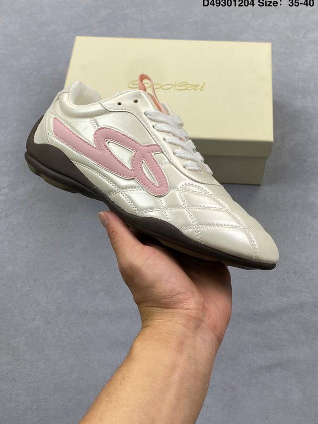 Good Bai Trendy Low-Top Sneakers Casual Shoes Women's Shoes Skate Shoes Size: 35