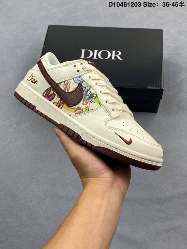 Nike SB Dunk Low SB Retro Low-Top Casual Sports Skateboard Shoes. Featuring sof