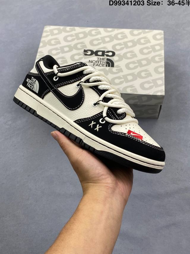Dunk Low The North Face X CDG Tripartite Collaboration Anniversary High-End Cust