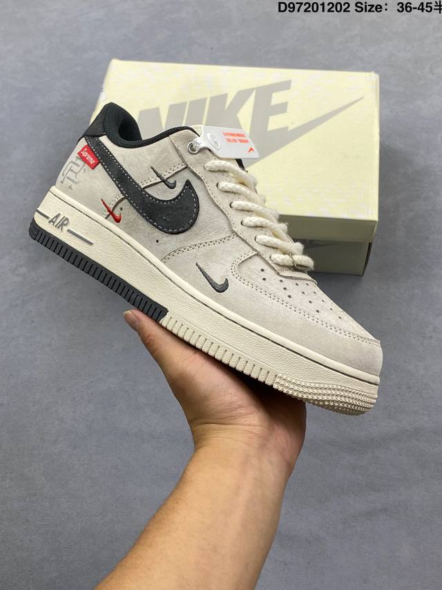 Nike Air Force 1 '07 Low, a low-top athletic and casual shoe. Features a comple