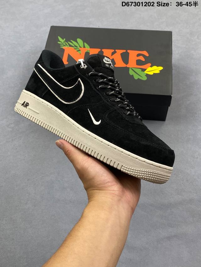 Company Grade! Nike Air Force 1 '07 Low-Top Versatile Casual Sports Shoes. Soft,