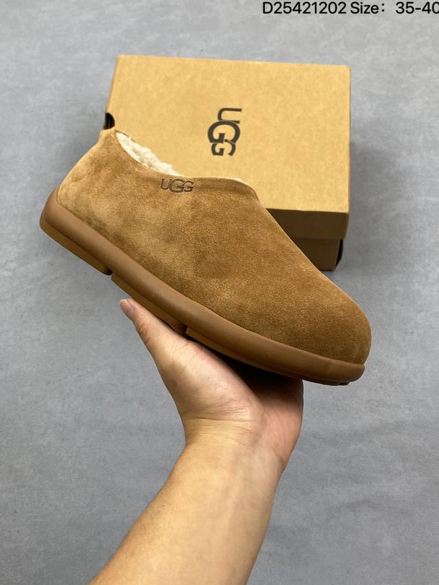 Company-grade Ugg Ethnic Syle Slippers, retro and versatile mini slippers, warm