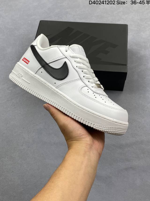 Authentic Nike Air Force 1 '07 Low-top All-Match Casual Sports Sneakers. Soft, h