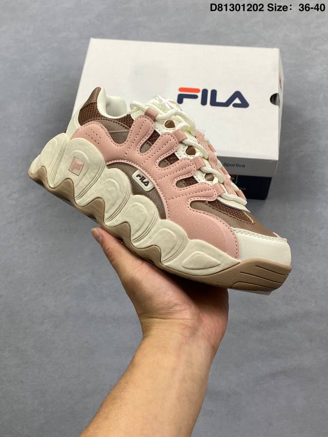 Fila Mars 1.0 Fabric suede synthetic leather comfortable, simple, shock-absorbi