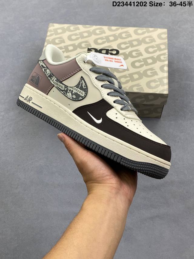 Nike Air Force 1 07 Low North Face Collaboration Custom Air Force 1 #Authentic