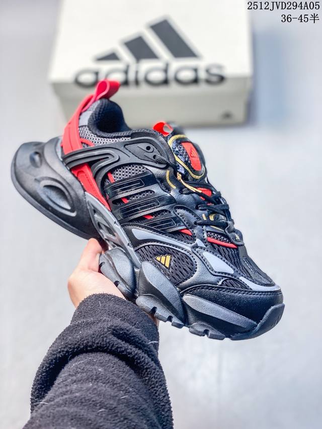 Adidas Xlg Runner Deluxe Low-top Thick-soled Height-increasing Dad Style Retro C