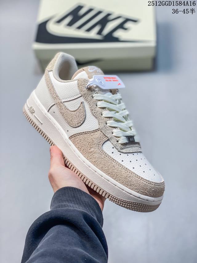 Factory grade with half sizes! Nike Air Force 1 Low, a versatile low-top casual